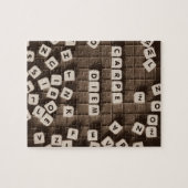Carpe Diem Scramble Letter Tegels Legpuzzel (Horizontaal)