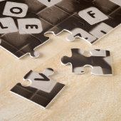 Carpe Diem Scramble Letter Tegels Legpuzzel (Zijkant)