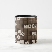 Carpe Diem Scramble Letter Tegels Mok (Midden)