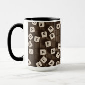 Carpe Diem Scramble Letter Tegels Mok (Links)