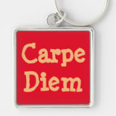 "CARPE DIEM/SEIZE DE DAG" BELANGRIJKSTE RAND/ SLEUTELHANGER (Voorkant)