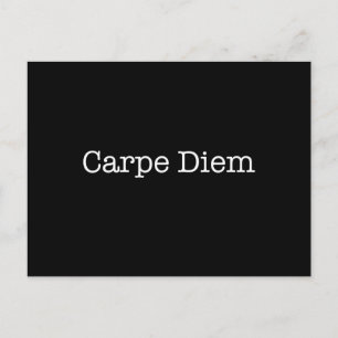 Carpe Diem Seize de Dag Citaat - Citaten Briefkaart