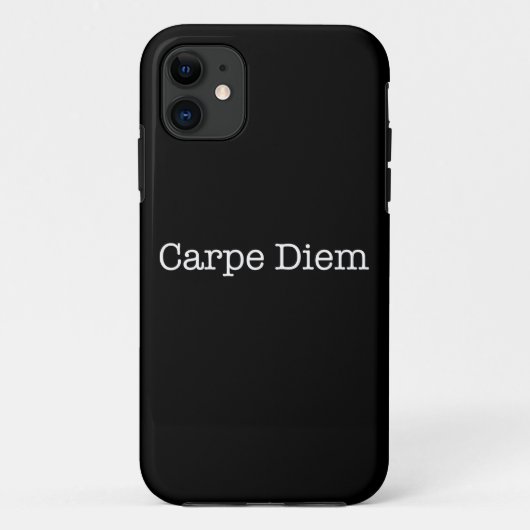 Carpe Diem Seize de Dag Citaat - Citaten Case-Mate iPhone Case (Achterkant)