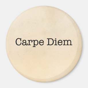 Carpe Diem Seize de Dag Citaat - Citaten Magneet