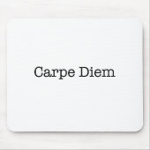 Carpe Diem Seize de Dag Citaat - Citaten Muismat (Voorkant)