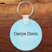 Carpe Diem Seize de Dag Citaat - Citaten Sleutelhanger (Voorkant)
