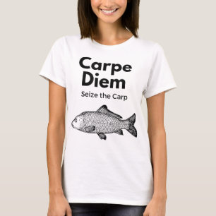 Carpe Diem Seize the Carp Vist Shirt, Funny T-shirt