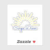 Carpe Diem (Seize the Day) Sticker (Vel)