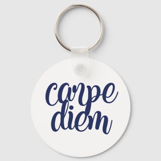 Carpe Diem Sleutelhanger (Voorkant)