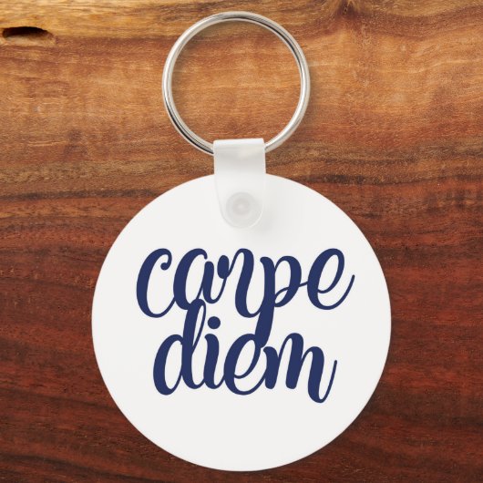 Carpe Diem Sleutelhanger (Voorkant)