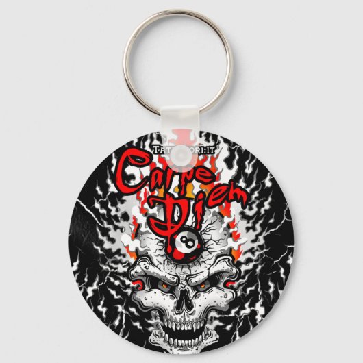 Carpe Diem Sleutelhanger (Voorkant)