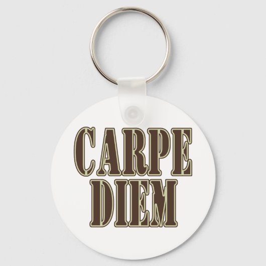 Carpe Diem Sleutelhanger (Voorkant)