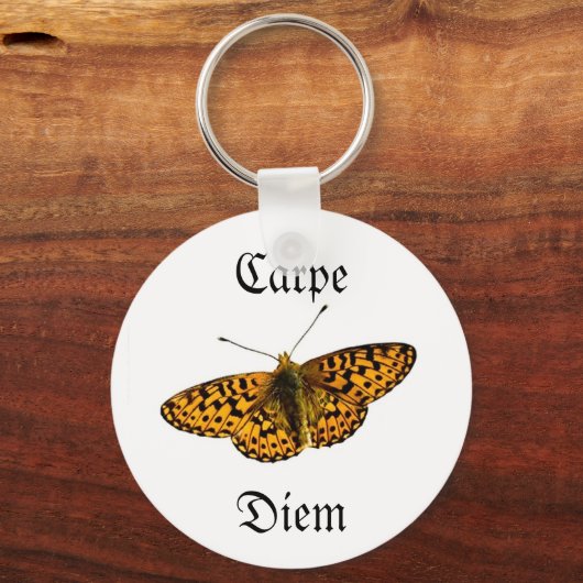 Carpe Diem Sleutelhanger (Voorkant)