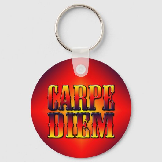 Carpe Diem Sleutelhanger (Voorkant)