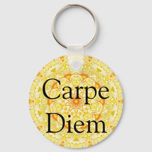 Carpe Diem Sleutelhanger (Voorkant)