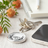 Carpe diem sleutelhanger (Zijkant)