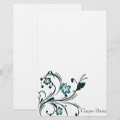 Carpe Diem Stationery Briefpapier (Voorkant / Achterkant)