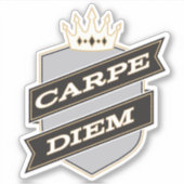 Carpe Diem Sticker (Voorkant)