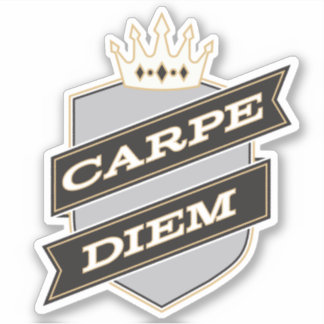 Carpe Diem Sticker