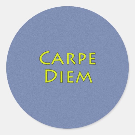 Carpe Diem Stickers (Voorkant)