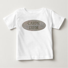 Carpe Diem Stone baby T-shirt