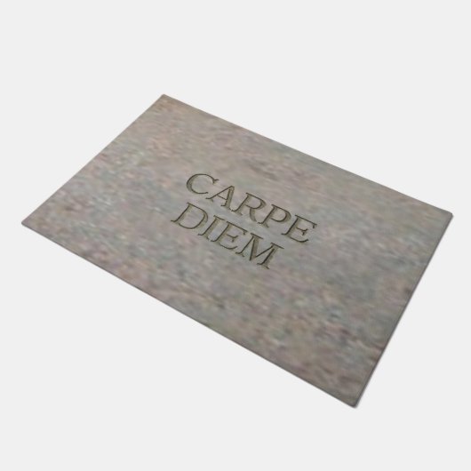 Carpe Diem Stone doormat Deurmat (Schuin)
