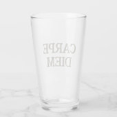 Carpe Diem Stone glazen tumbler (Achterkant)