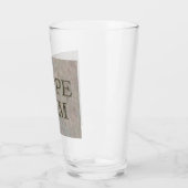 Carpe Diem Stone glazen tumbler (Links)