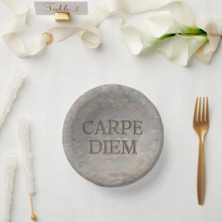 Carpe Diem Stone papieren schalen Papieren Kommen