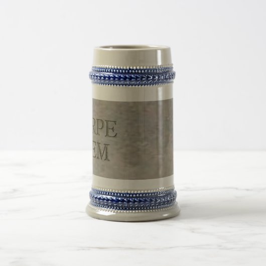 Carpe Diem Stone stein Bierpul (Center)
