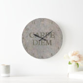 Carpe Diem Stone wandklok (Huis)