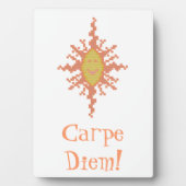 Carpe Diem! Sunburst Fotoplaat (voorkant)