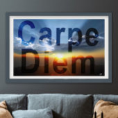 Carpe Diem Sunrise Poster
