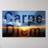 Carpe Diem Sunrise Poster (Voorkant)