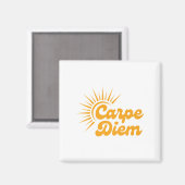 Carpe Diem Sunrise Premium Magneet (Voorkant / Achterkant)