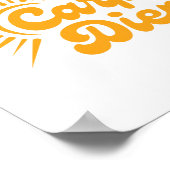 Carpe Diem Sunrise Premium Poster (Hoek)