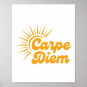 Carpe Diem Sunrise Premium  Poster (Voorkant)