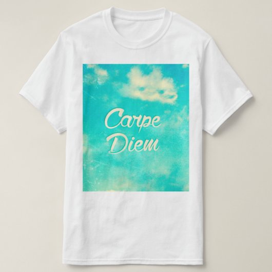 Carpe Diem T-shirt (Design voorkant)