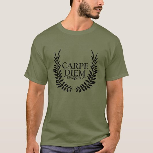 Carpe diem t-shirt (Voorkant)