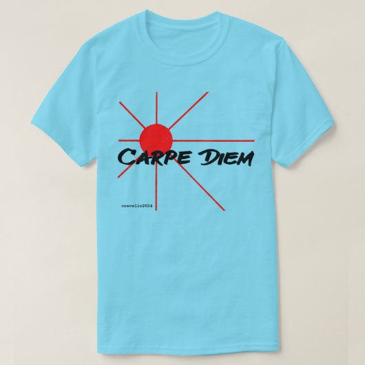 Carpe Diem T-shirt (Design voorkant)