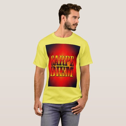 Carpe Diem T-shirt (Voorkant volledig)