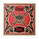 Carpe Diem Tegeltje (Voorkant)