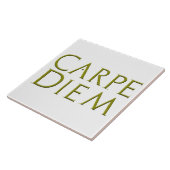 Carpe Diem Tile Tegeltje (Zijkant)