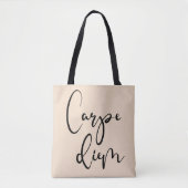 Carpe Diem Tote Bag (Voorkant)