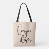 Carpe Diem Tote Bag (Achterkant)