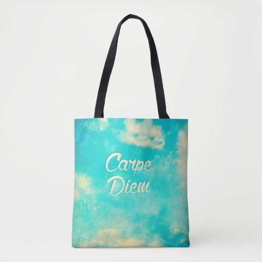 Carpe Diem Tote Bag (Voorkant)