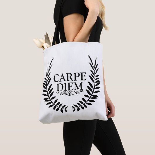 Carpe diem tote bag (Dichtbij)