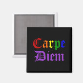 Carpe Diem - Trots Magneet (Voorkant / Achterkant)