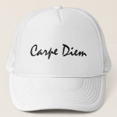 Carpe diem trucker pet (Voorkant)