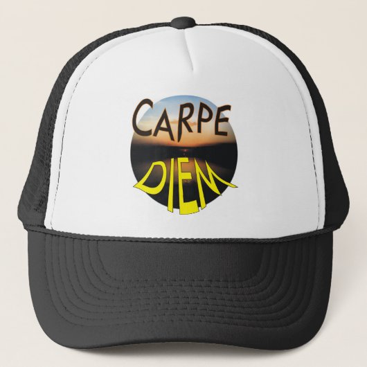 CARPE DIEM TRUCKER PET (Voorkant)
